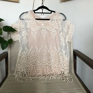 MM Couture Sheer Top